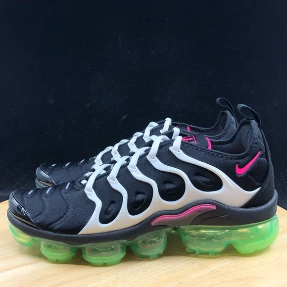 NEW Nike Air Vapormax Plus -Black Green Hyper Pink - DM8121-001 Men’s US Size 7 - Picture 7 of 9